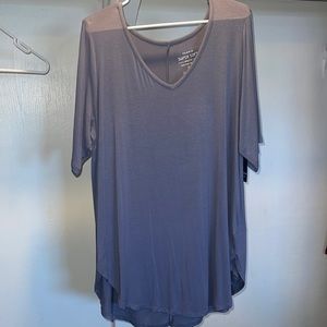 Grey tunic v-neck